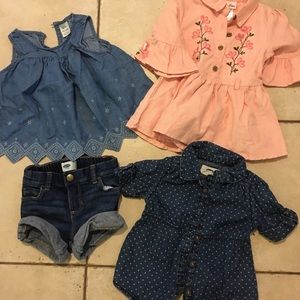 Baby girl clothes bundle
